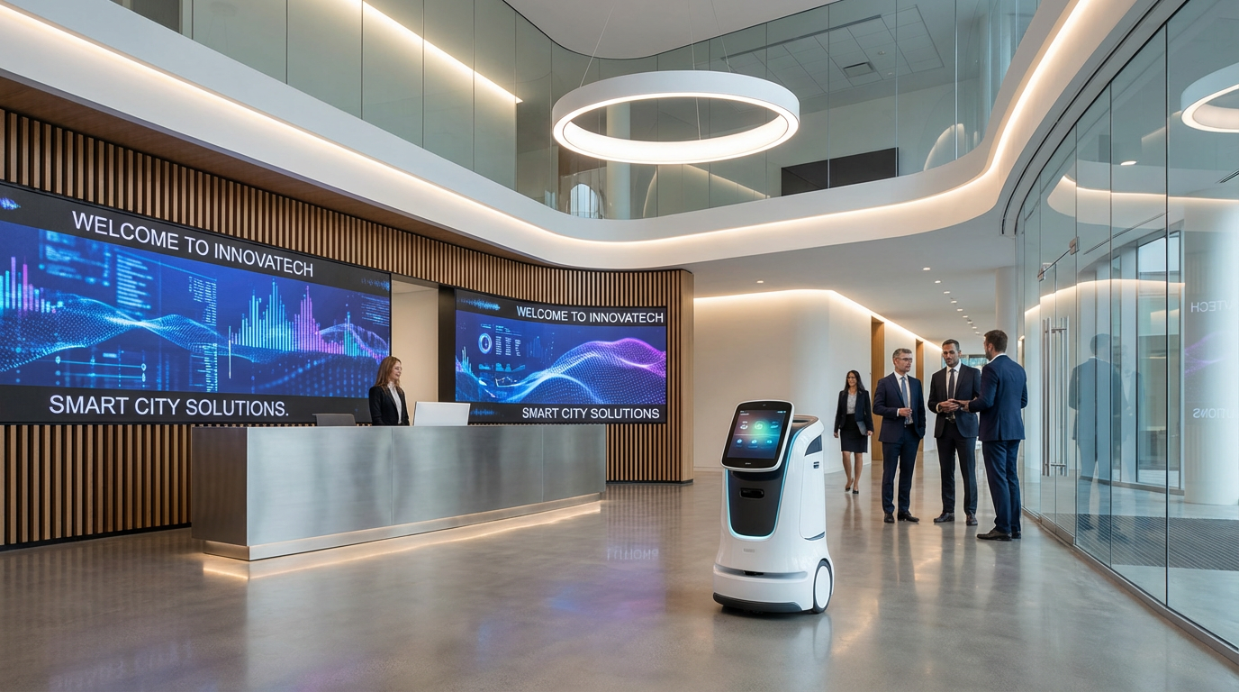 Robotik und Digital Signage